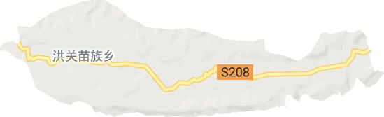 洪关苗族乡电子地图