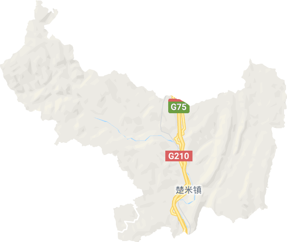楚米镇电子地图