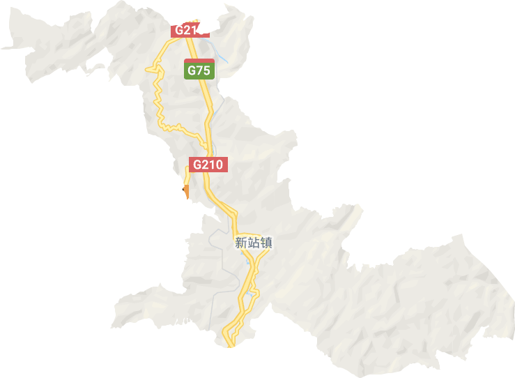 新站镇电子地图
