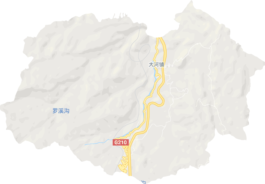 大河镇电子地图