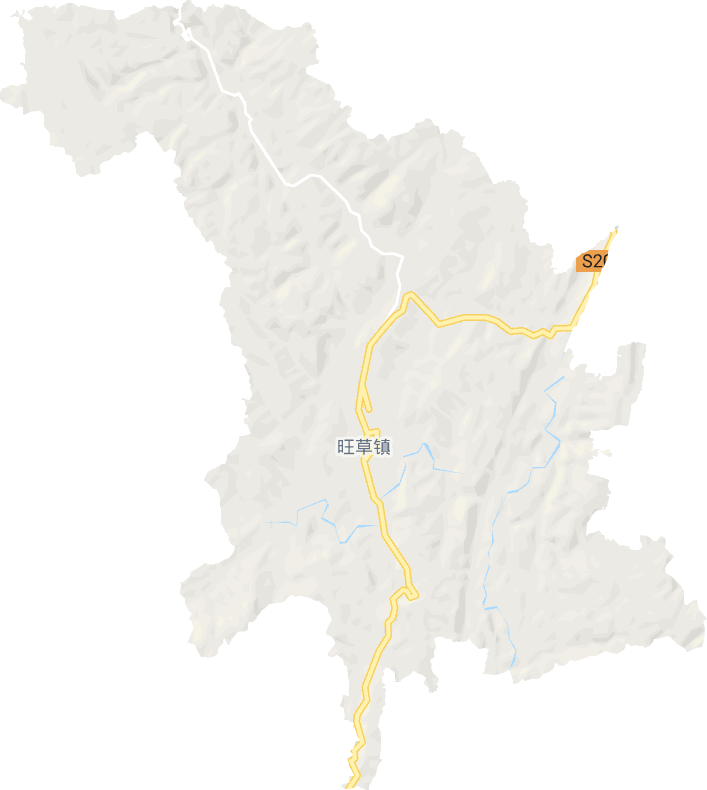 旺草镇电子地图