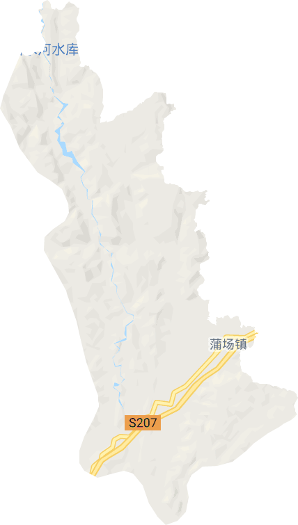 蒲场镇电子地图