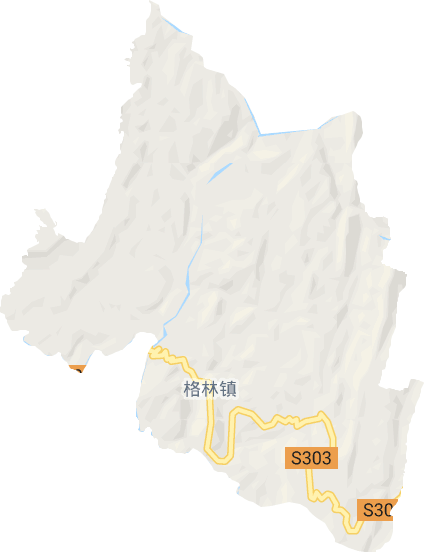 格林镇电子地图