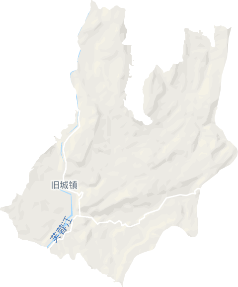 旧城镇电子地图