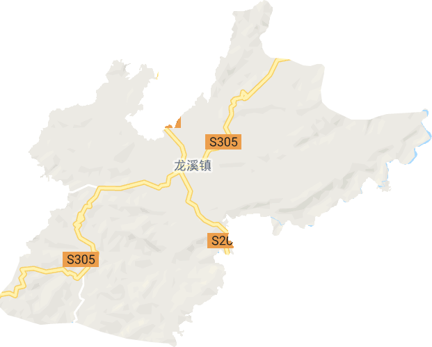 龙溪镇电子地图