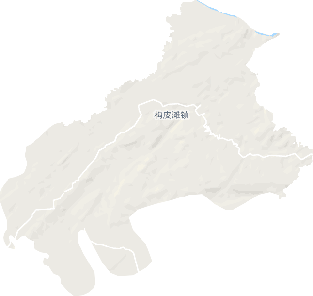 构皮滩镇电子地图