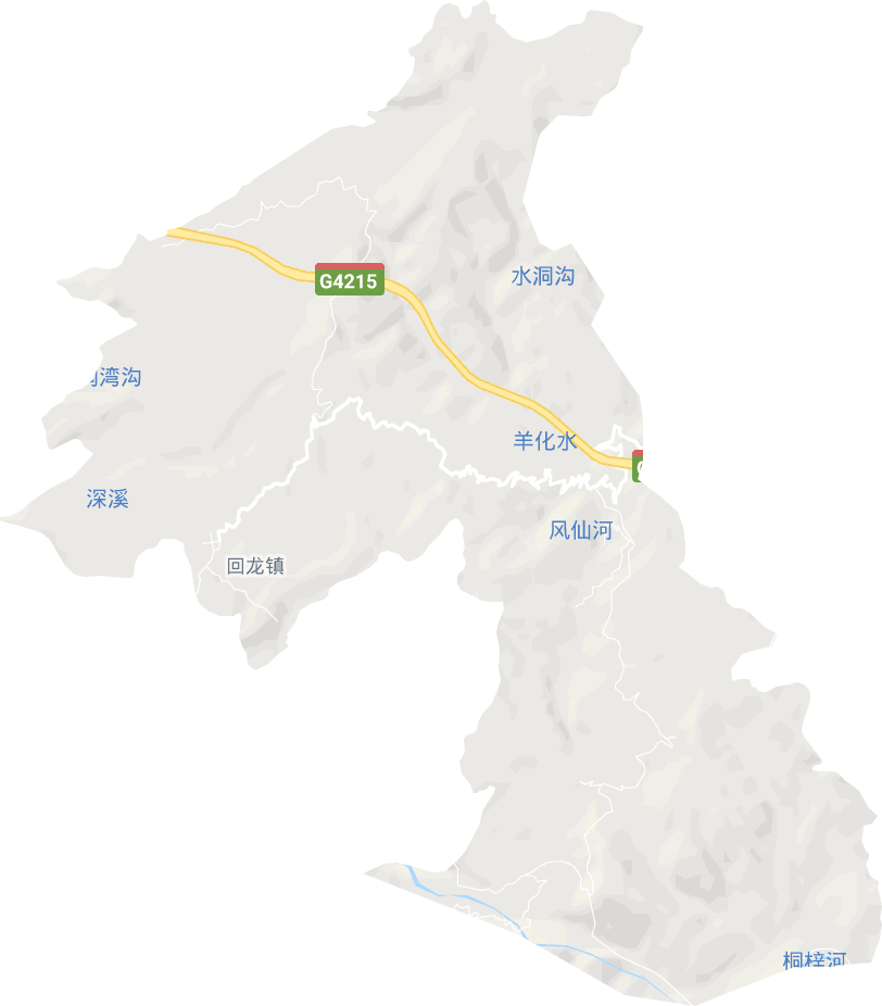 回龙镇电子地图
