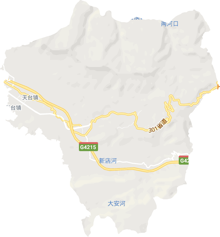 天台镇电子地图