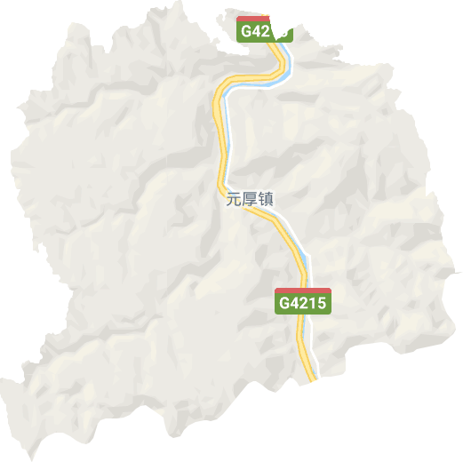 元厚镇电子地图