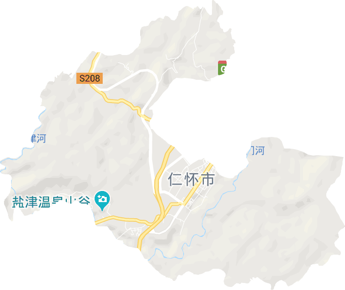 盐津街道电子地图