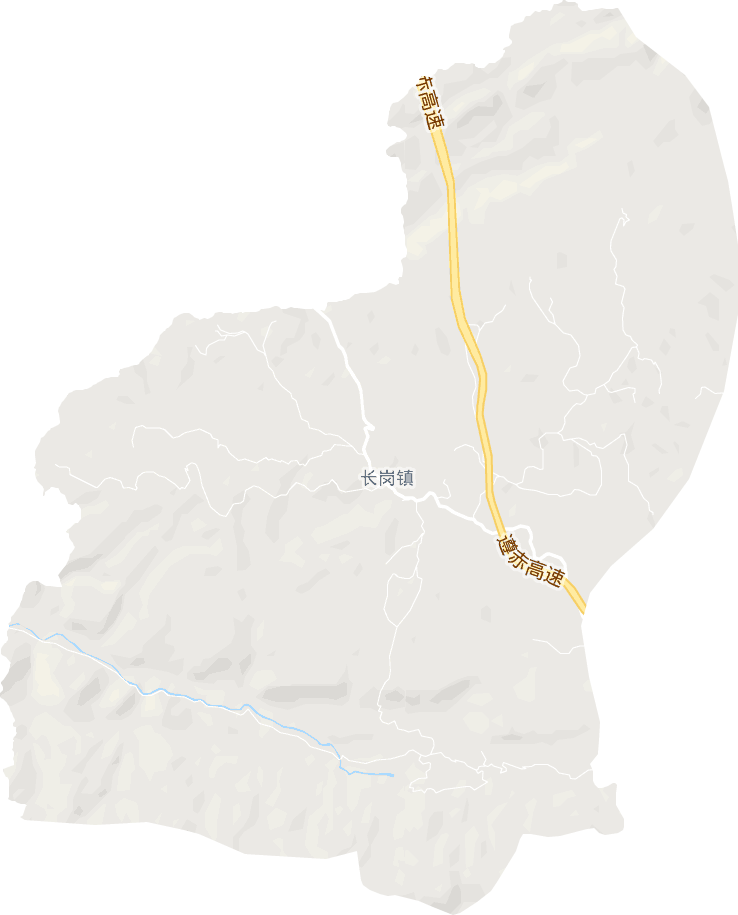 长岗镇电子地图