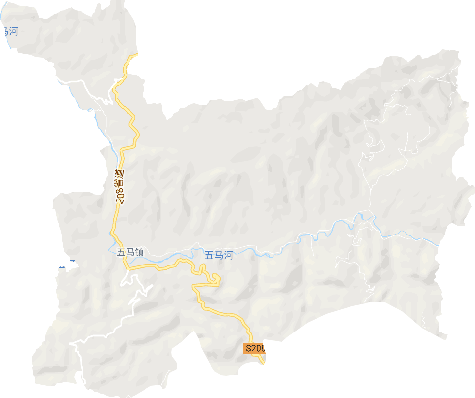 五马镇电子地图