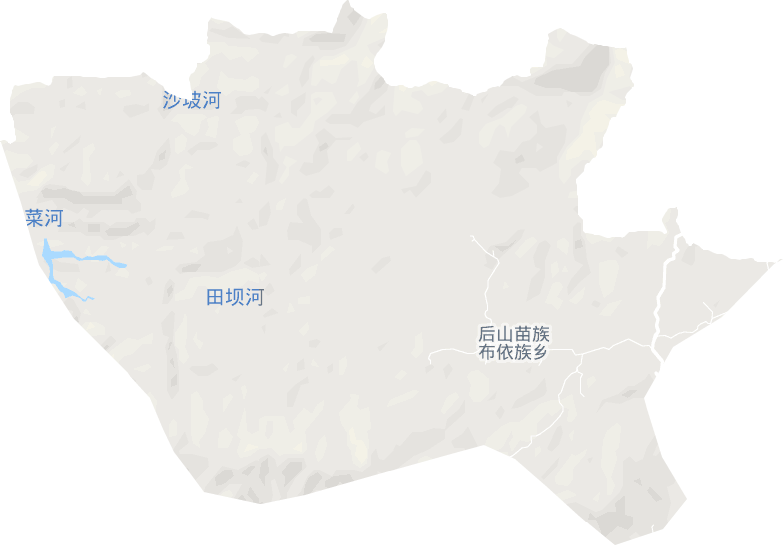 后山苗族布依族乡电子地图