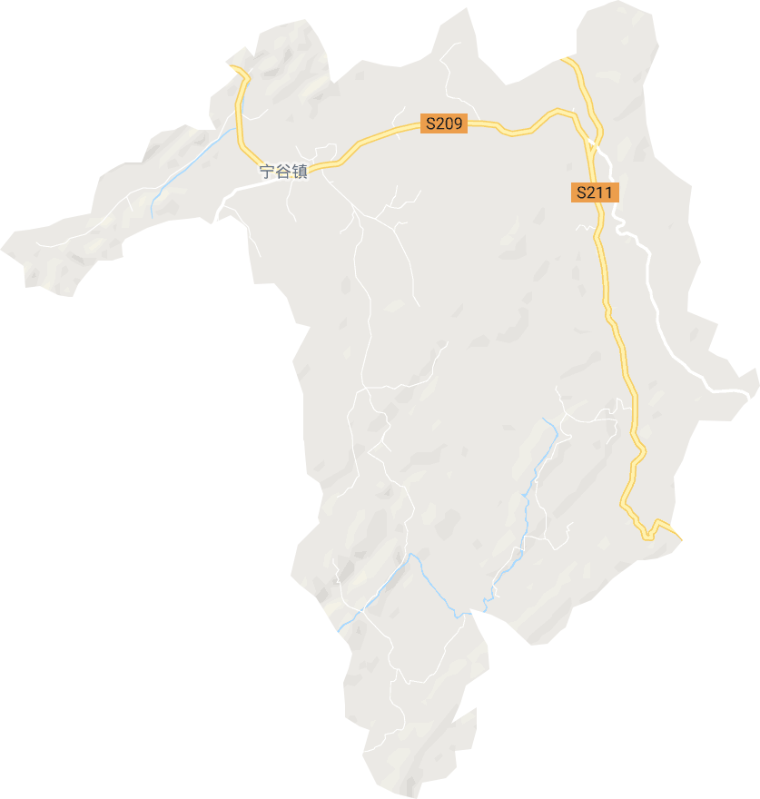 宁谷镇电子地图