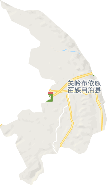 关索街道电子地图