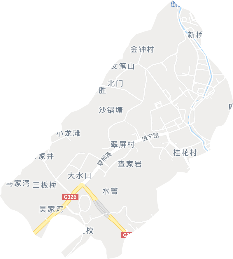 市西街道电子地图