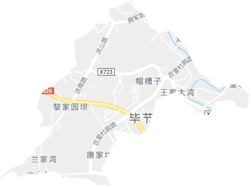 洪山街道电子地图