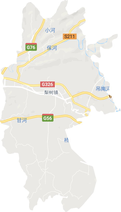 梨树镇电子地图