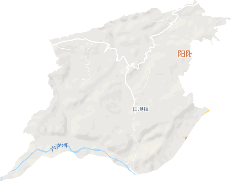田坝镇电子地图