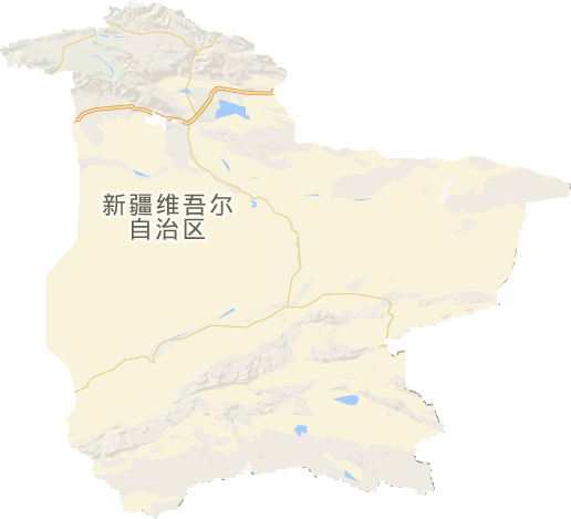巴音郭楞州电子地图