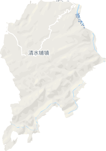 清水铺镇电子地图