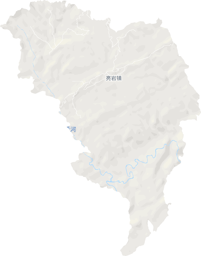 亮岩镇电子地图