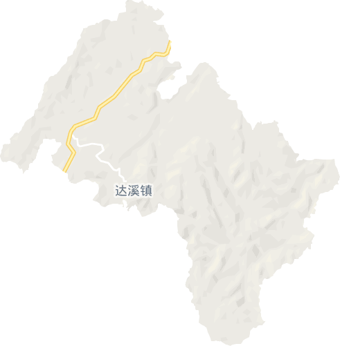 达溪镇电子地图