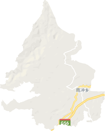 雨冲乡电子地图