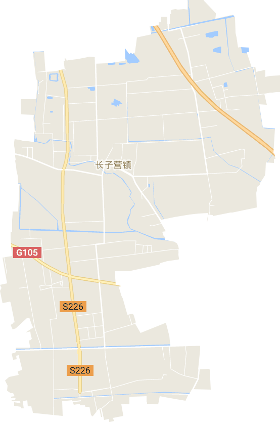 长子营镇电子地图