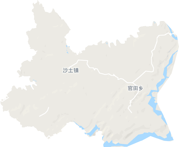 沙土镇电子地图