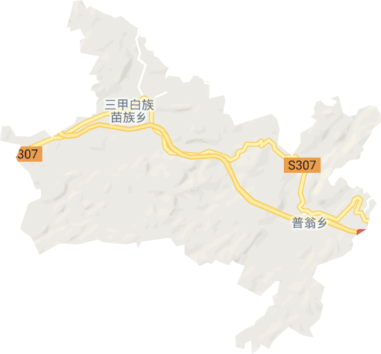 三甲街道电子地图