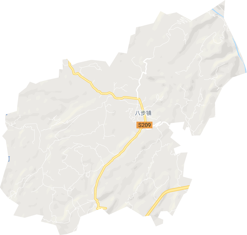 八步街道电子地图