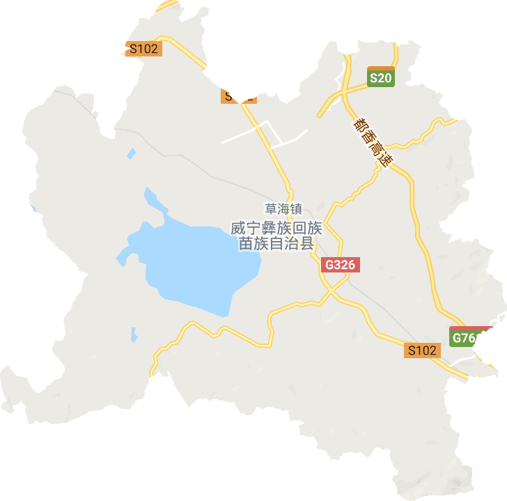 草海镇电子地图