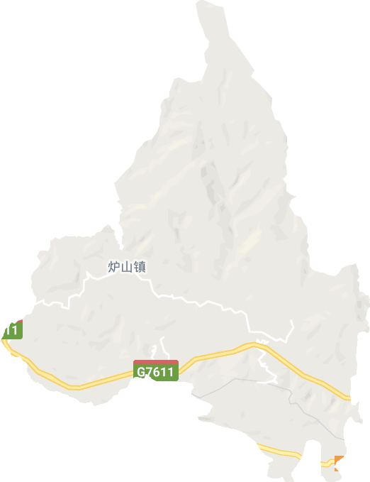 炉山镇电子地图
