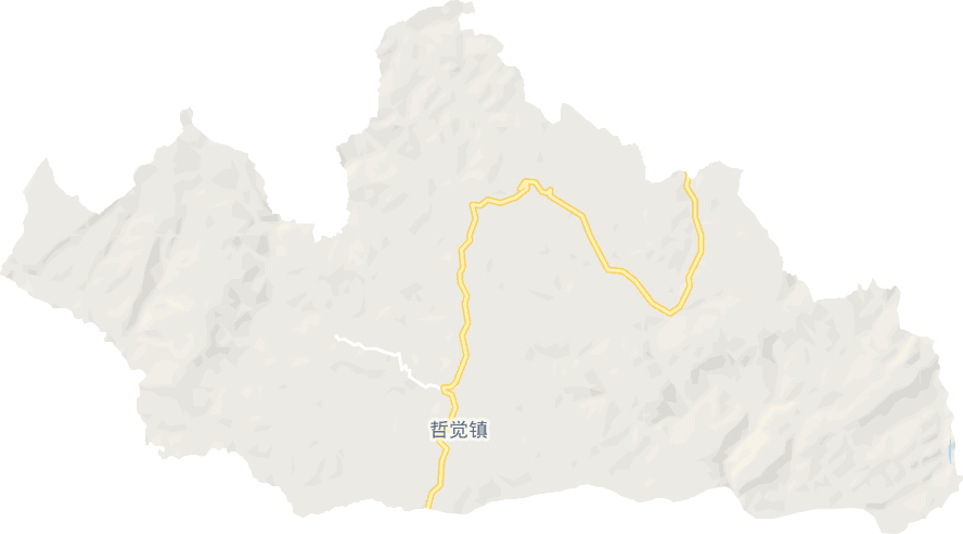 哲觉镇电子地图