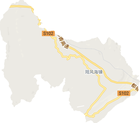 观风海镇电子地图