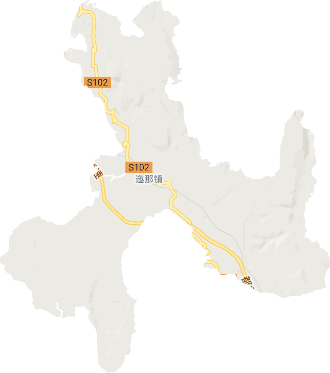 迤那镇电子地图