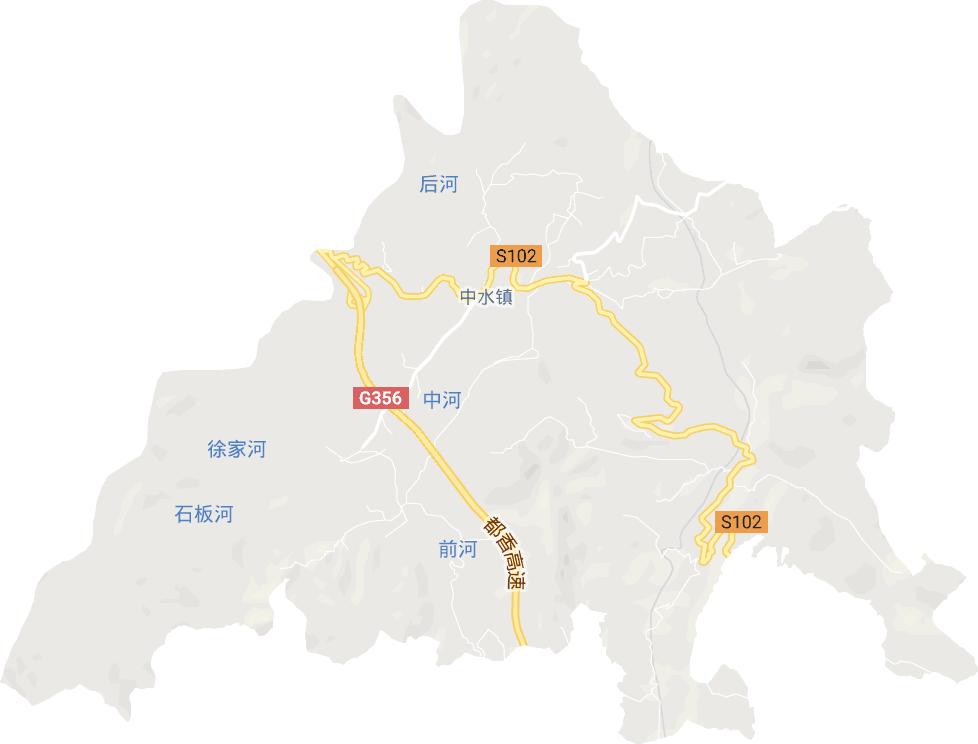 中水镇电子地图
