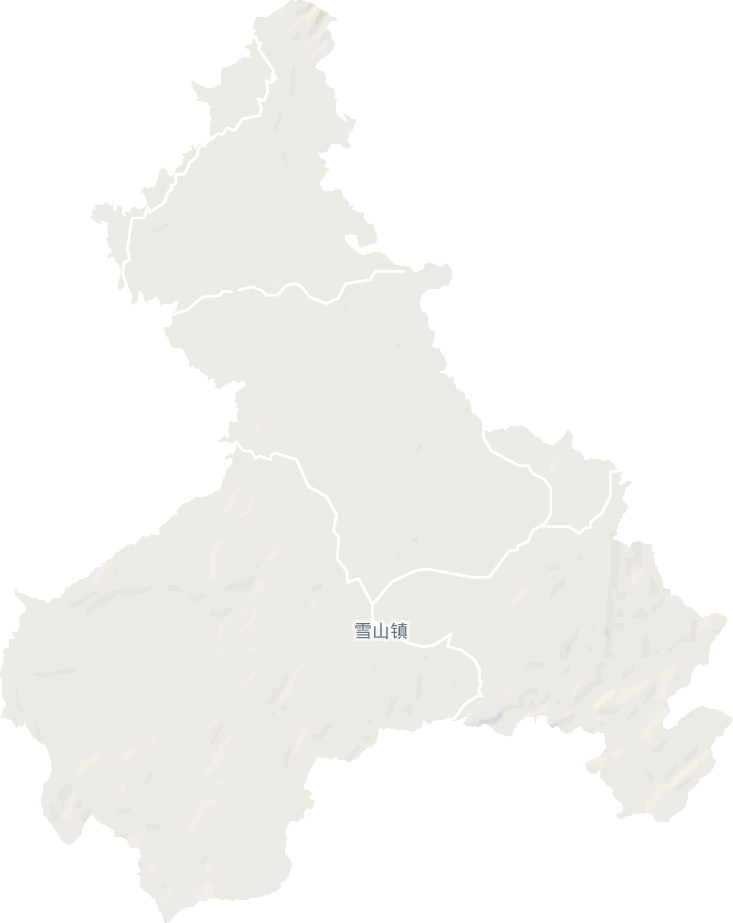 雪山镇电子地图