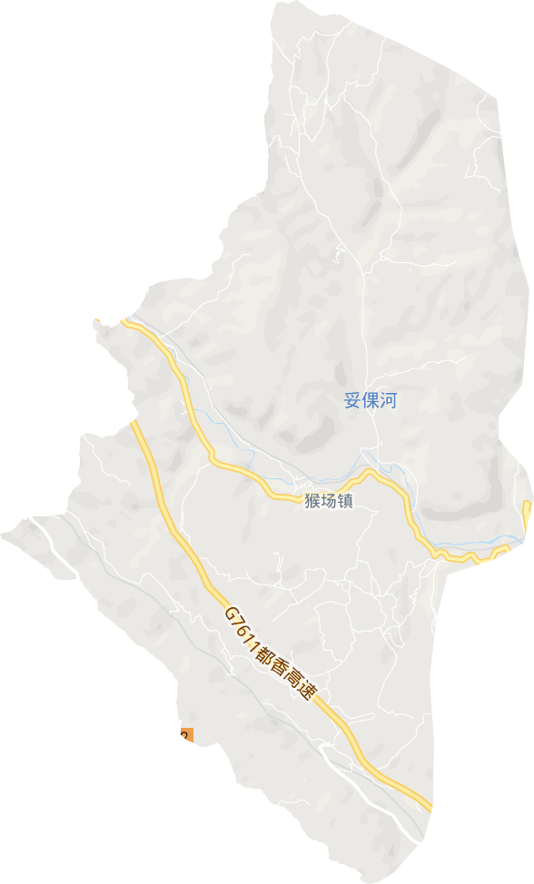 猴场镇电子地图