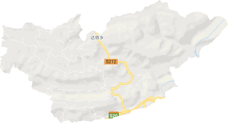 达依乡电子地图