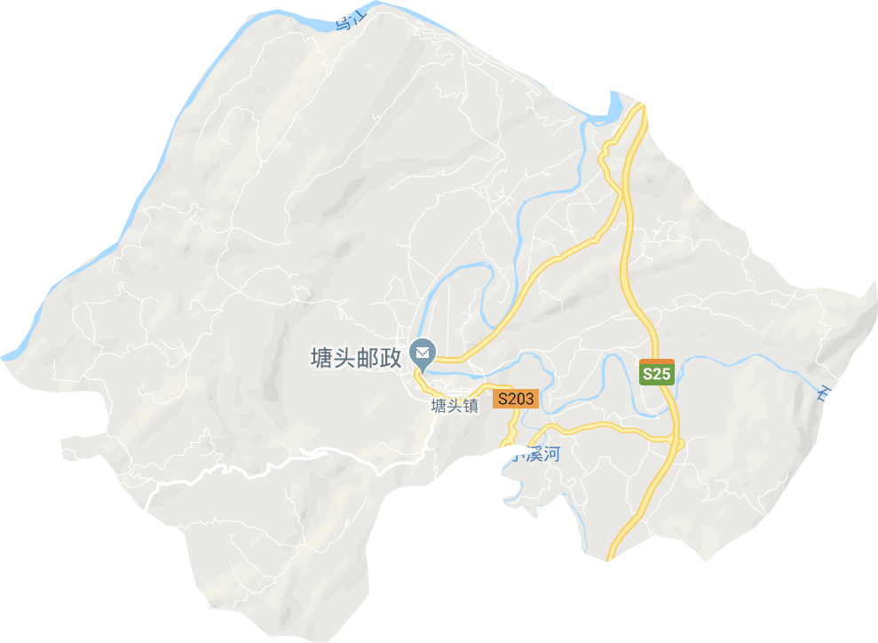 塘头镇电子地图