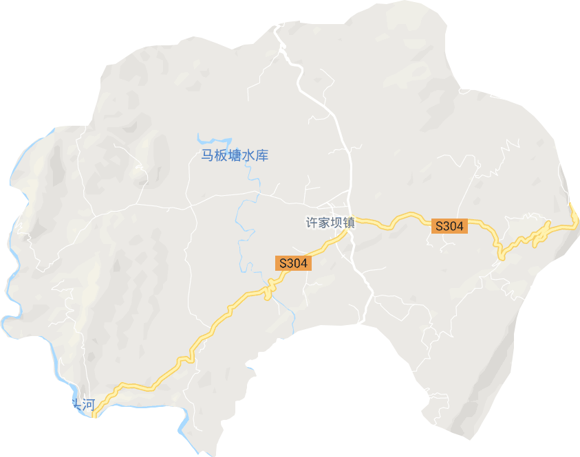 许家坝镇电子地图