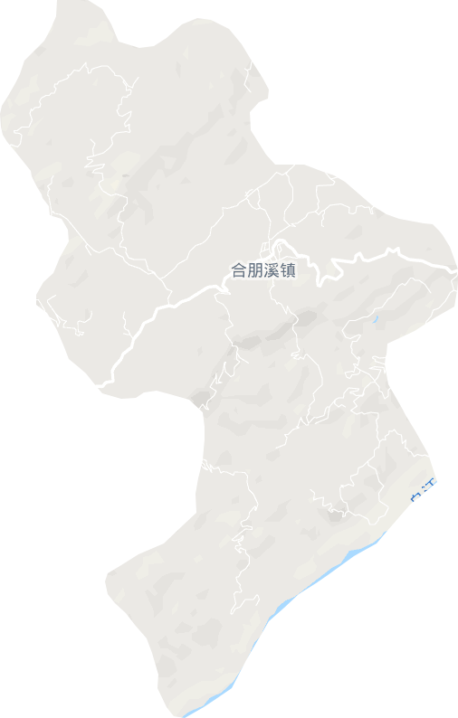 合朋溪镇电子地图