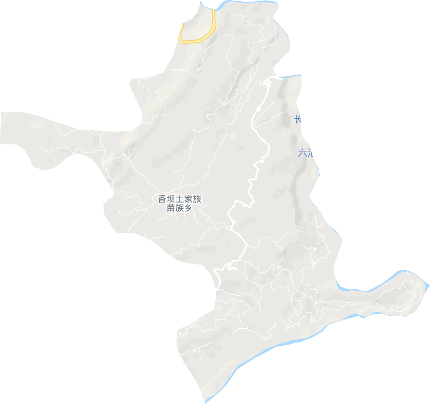 香坝镇电子地图
