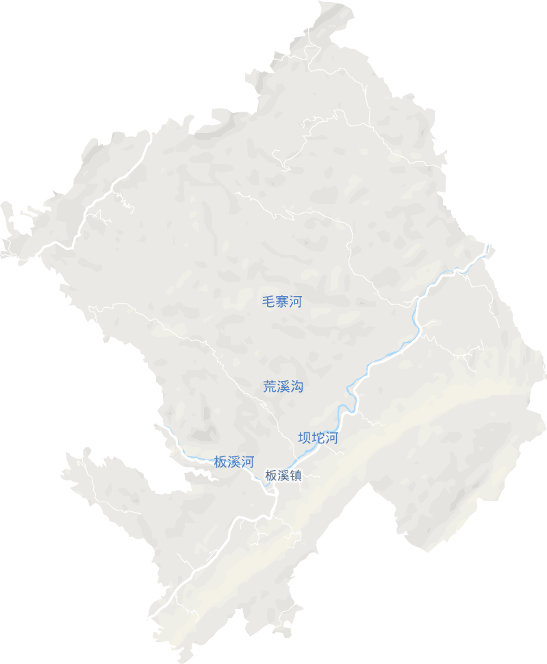 板溪镇电子地图
