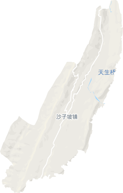 沙子坡镇电子地图
