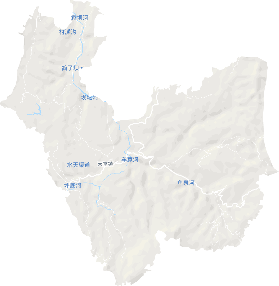 天堂镇电子地图