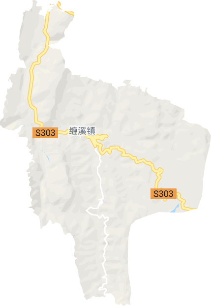 缠溪镇电子地图
