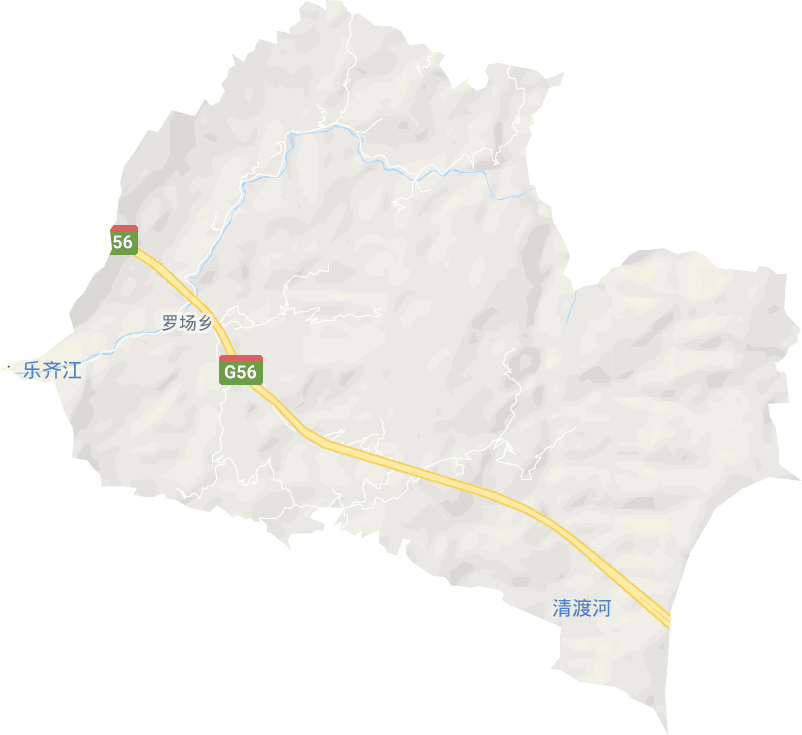罗场乡电子地图